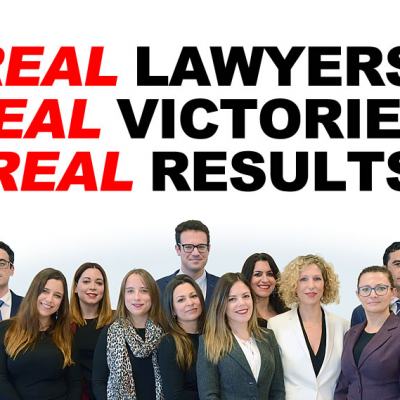 REAL LAWYERS, REAL VICTORIES, REAL RESULTS